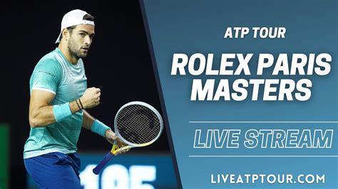 rolex paris master tv|paris rolex masters 2022.